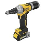 DEWALT Herramienta de Remache Inalámbrica DCF414GE2 20V MAX XR 1/4 Pulgada