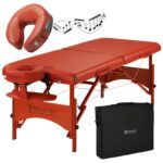 Mesa de Masaje Master Massage Fairlane 28 Pulgadas con Cojín Musical MusicMaster Canela