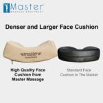 Mesa de Masaje Master Massage Del Ray Salon Therma-Top Color Crema 30 Pulgadas de Ancho Altura Ajustable 24 a 34 Pulgada