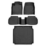SMARTLINER Juego de Alfombrillas de Piso y Revestimiento de Carga Acura Integra 2023-2025 2 Filas Negro