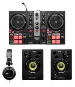 Kit de Aprendizaje DJ Hercules DJLearning Kit MK II Controlador DJControl Inpulse 200 MK2 Auriculares HDP DJ45 Altavoces