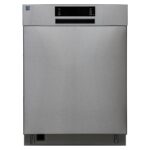 Kenmore 22-14595 Lavavajillas empotrado de 24 pulgadas – UltraWash, SmartWash, Sanitize Rinse, SmartDry y detección de f