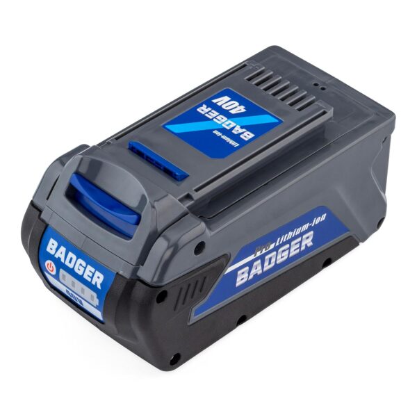 Batería de Iones de Litio Wild Badger Power WB40V2.0AHB 40 Voltios 2.0 Ah Azul