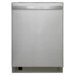 Kenmore Lavavajillas integrado de 24 pulgadas – Tina silenciosa con detección de suciedad turboDry, fugas y SmartWash –