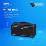 BOSS Katana-Air EX | Potente amplificador de escritorio inalámbrico para guitarra, bajo y guitarra acústica-eléctrica y