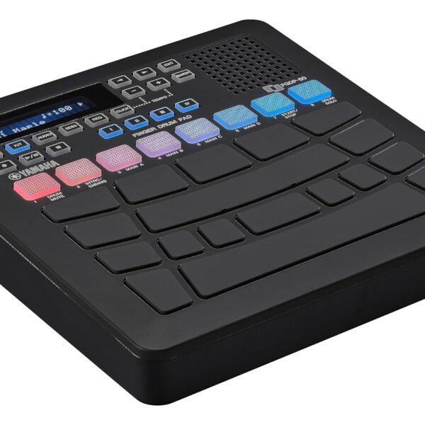 Yamaha Almohadilla de batería para dedos: almohadilla electrónica portátil con sonidos incorporados, altavoz, USB MIDI y