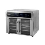 Kalorik Horno freidora de aire serie MAXX Trio Flex de 26 cuartos de galón con controles digitales Puerta de fácil visió