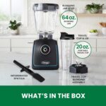 Omega Licuadora ProForce, grado profesional con tecnología intellidial, incluye 20 recetas integradas, 12 velocidades va