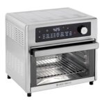 Horno freidora de aire West Bend XL de 26 cuartos con controles digitales, puerta de fácil visualización y 24 programas