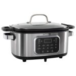Chef'sChoice Multicooker, recipiente antiadherente multiusos de gran capacidad de 6 cuartos y control de temperatura var