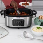 Chef'sChoice Multicooker, recipiente antiadherente multiusos de gran capacidad de 6 cuartos y control de temperatura var
