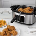 Chef'sChoice Multicooker, recipiente antiadherente multiusos de gran capacidad de 6 cuartos y control de temperatura var