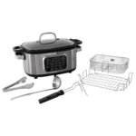 Chef'sChoice Multicooker, recipiente antiadherente multiusos de gran capacidad de 6 cuartos y control de temperatura var