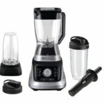 Koblenz Bob - Batidora de encimera, 1400 W, 68 onzas, negro/cromo, LKM-9610