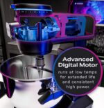 GE Profile Batidora de Pie Inteligente con Báscula Inteligente Integrada y Tecnología Auto Sense, Cuenco de Acero Inoxid