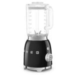 SMEG BLF03 - Licuadora de estilo retro, licuadora de encimera de 600 W con jarra sin BPA de 48 onzas, 3 velocidades + pu