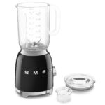 SMEG BLF03 - Licuadora de estilo retro, licuadora de encimera de 600 W con jarra sin BPA de 48 onzas, 3 velocidades + pu