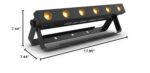 EZLink Strip Q6BT ILS - Luz de lavado lineal LED cuádruple color con tecnología Bluetooth incorporada
