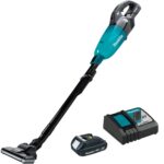 Makita XLC08R1B Kit de aspiradora inalámbrica compacta sin escobillas de iones de litio LXT® de 18 V, gatillo con bloque