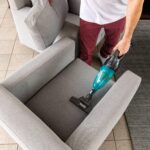 Makita XLC08R1B Kit de aspiradora inalámbrica compacta sin escobillas de iones de litio LXT® de 18 V, gatillo con bloque