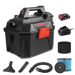 Shop-Vac 5430023 - Aspiradora inalámbrica para húmedo/seco de 20 V, 2 galones, 1.5 pulgadas de diámetro x 5 pies, diseño