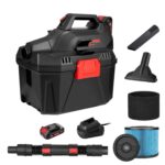 Shop-Vac 5430022 Aspiradora y soplador inalámbrico 2 en 1 para húmedo/seco, manguera de 1.5 pulgadas de diámetro x 5 pie