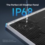 Panel Solar Bifacial Renogy 220 Watts Monocristalino 12 Voltios