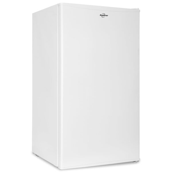 Koolatron Refrigerador - 3.2 pies cúbicos de capacidad, mini refrigerador blanco con congelador para cocina, dormitorio,