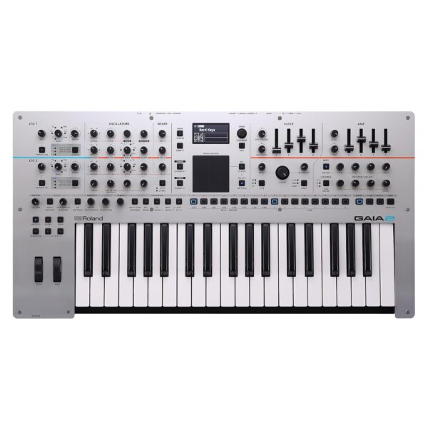 Roland GAIA 2 sintetizador | Capacidades sónicas avanzadas | Motor de sonido híbrido que combina síntesis de tabla de on