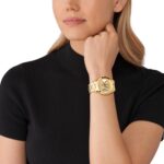 Reloj Michael Kors Slim Runway MK4732 Acero Inoxidable Dorado 42 mm para Mujer