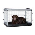 Caja de Acero Pet Gear The Other Door PG5942TEG 4 Puertas Bandeja Extraíble Gris Esencial 42 Pulgadas