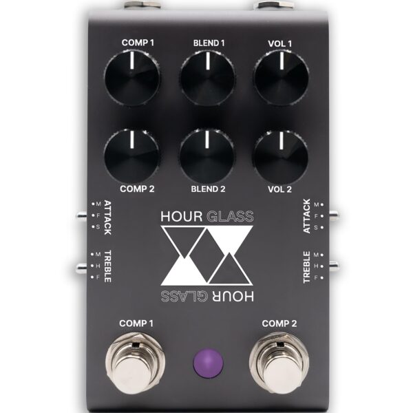 Jackson Audio Pedal de compresor dual analógico de vidrio de hora