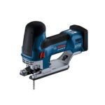 Bosch GST18V-60BCN 18V Herramienta de sierra caladora sin cepillo con asa de barril conectada, 3,800 SPM, luz LED, cambi