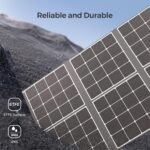 Panel Solar Portátil Renogy 400W Plegable Monocristalino Células Sunpower 23.7% Eficiencia