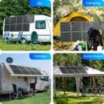 Panel Solar Portátil Renogy 400W Plegable Monocristalino Células Sunpower 23.7% Eficiencia