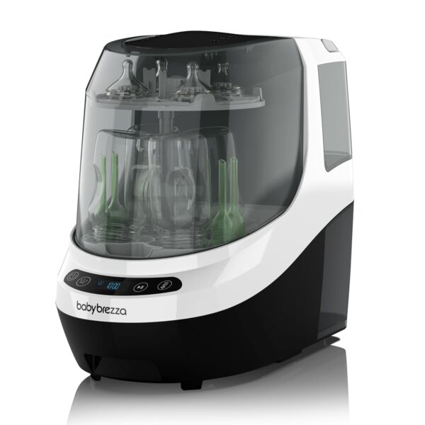 Lavadora de Biberones Baby Brezza BRZ0103 con Esterilizador y Secadora Blanca