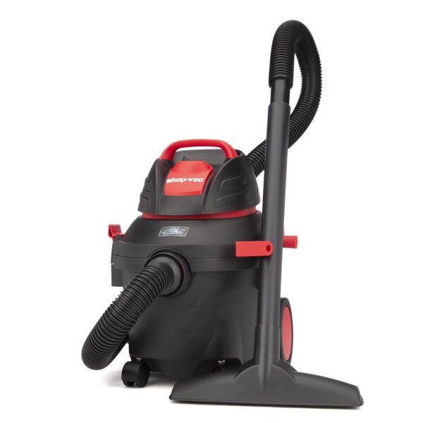 Shop-Vac Aspiradora húmeda/seca de 4 galones y 5.5 HP con motor SVX2, manguera de bloqueo de 1.5 pulgadas, cable de alim