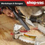 Shop-Vac Aspiradora húmeda/seca de 4 galones y 5.5 HP con motor SVX2, manguera de bloqueo de 1.5 pulgadas, cable de alim
