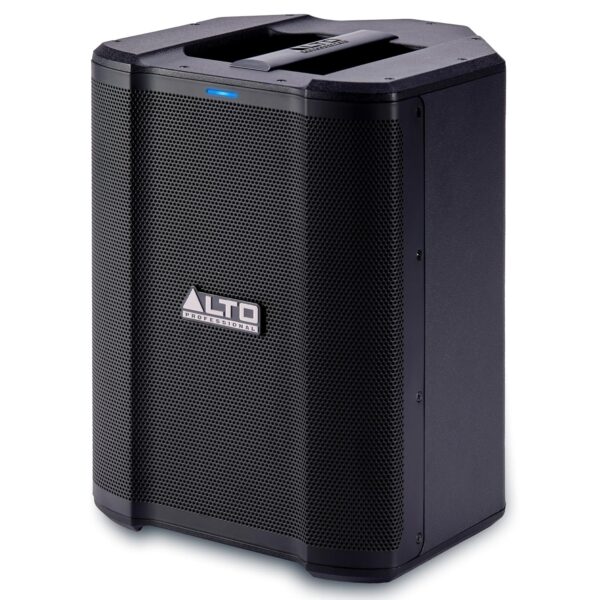 ALTO Busker - Sistema de altavoces PA portátiles de 200 W con batería recargable, Bluetooth, mezclador de 3 canales, Ale
