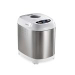 Hamilton Beach Máquina eléctrica digital para hacer pan artesanal y sin gluten, capacidad de 2 libras, 14 ajustes, blanc