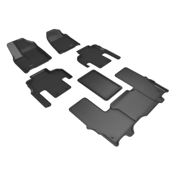 Tapetes 3D MAXpider L1JP03301509 Kagu Jeep Wagoneer 7 Asientos 2022 2024 Negro R1 R2 R3