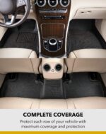Tapete Kagu 3D MAXpider L1JP02801509 para Jeep Wagoneer 8 Asientos 2022-2024 Negro R1 R2 R3