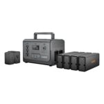 Estación de Energía Portátil RunHood RALLYE 1200 Max 1296 Wh Baterías Intercambiables Salida CA 3 x 1200 W Pico 2400 W