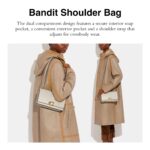 Bolso Coach Bandit CC416 de Cuero Marfil para Mujer