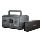 Estación de energía portátil RunHood HE600 Mini 324Wh 600W pico 1200W onda sinusoidal pura negro