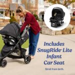 Sistema de Viaje Graco Outpace LX Briggs con Asiento de Auto SnugRide 30 Lite Suspensión ComfiTech Arnés de 5 Puntos