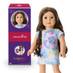 Muñeca American Girl Truly Me HWY75 18 Pulgadas Ojos Azules Cabello Castaño Ondulado