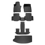 Tapetes SMARTLINER SA0716 B0716 C0716 E0716 3 Filas y Forro de Carga para Mazda CX-90 Híbrido 2024 2025