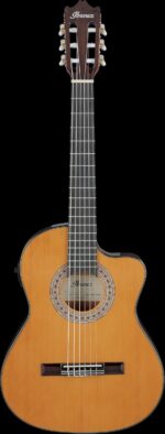 Ibanez GA5TCE3Q Guitarra Acústico-eléctrica de Nylon Cuerda de 3/4 - Natural