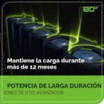 Soplador de Hojas Inalámbrico Greenworks BL80L2515 80V 700 CFM 170 MPH Sin Escobillas